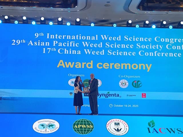 Enhanced SEO focusing on weed science recognition and conferences.