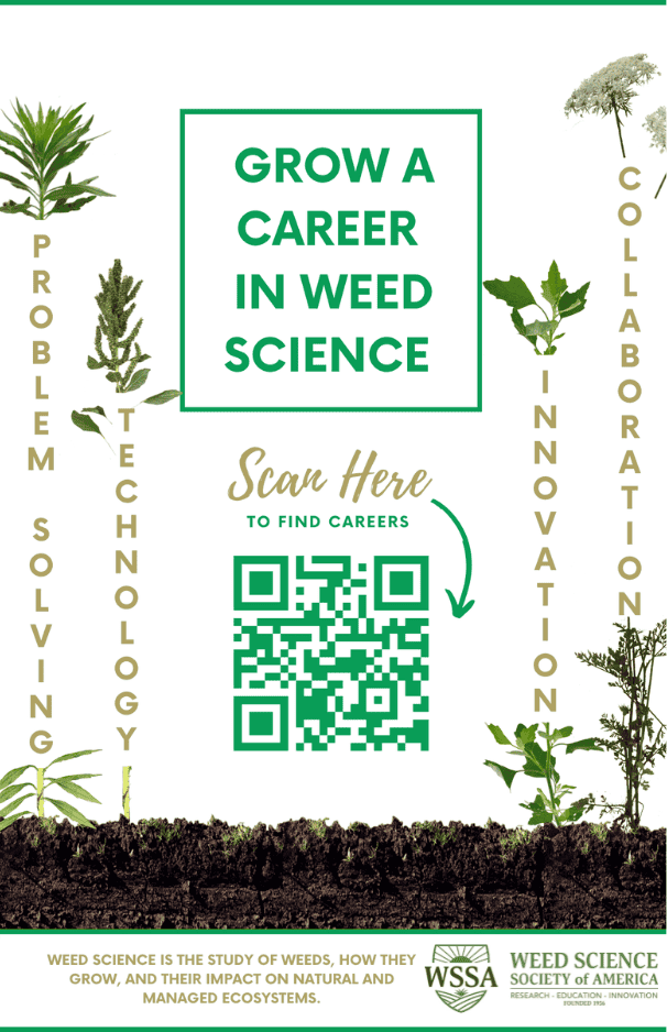 Career opportunities in weed science with focus on research, innovation, and collaboration in weed management and plant science.