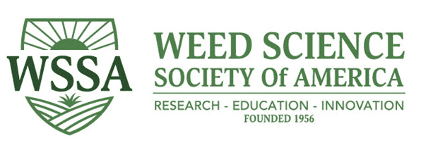 Innovative Weed Science Society of America logo emphasizing research, education, and innovation in weed management and control.