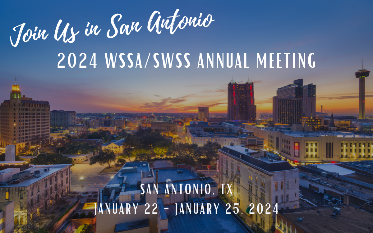 wssa swss 2024 conference san antonio texas